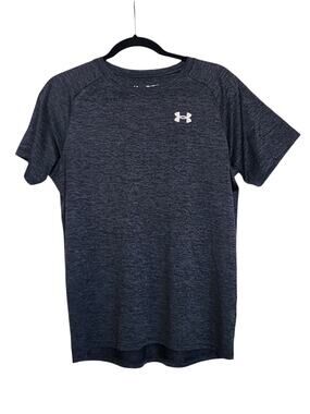 Youth Under Armour T Shirt  Charcoal Size X-Large Excellent Condition